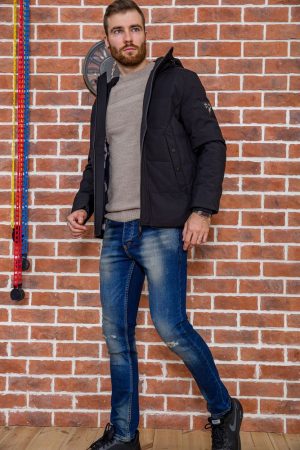 Куртка мужская 123R7598 цвет Черный 2