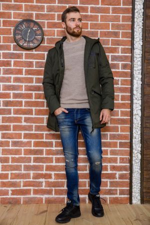 Куртка мужская 123R7688 цвет Хаки 2