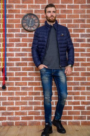 Куртка мужская 123R828 цвет Темно-синий 1