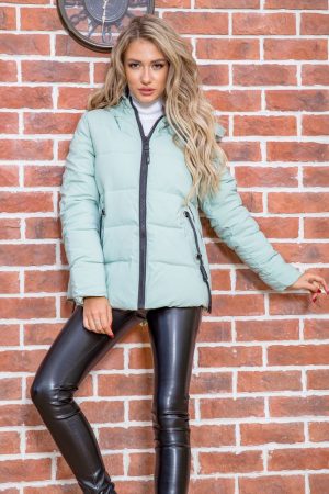 Куртка женская 167R7272 цвет Фисташковый