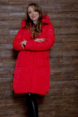Куртка женская 167R7853 цвет Красный 6