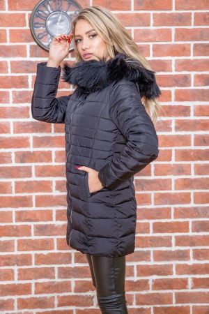 Куртка женская 167R9605 цвет Черный 2