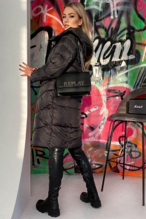 Куртка женская 182R108 цвет Черный 3