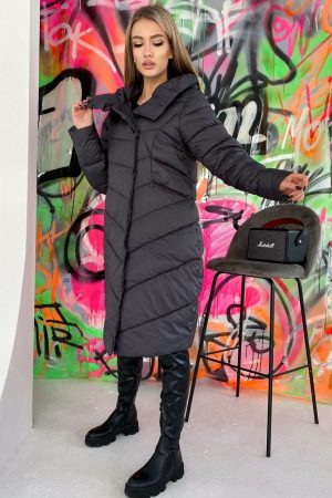 Куртка женская 182R108 цвет Темно-синий 1