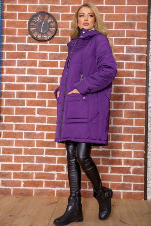 Куртка женская 182R4010 цвет Фиолетовый 2
