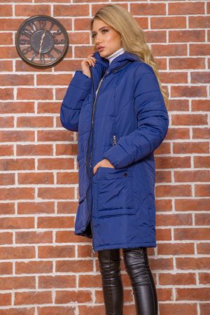 Куртка женская 182R4010 цвет Синий 3