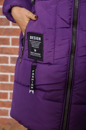 Куртка женская 182R40120 цвет Фиолетовый 5
