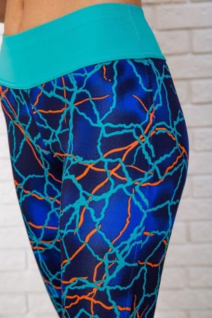 Лосины 172R3111-6 цвет Сине-бирюзовый 4