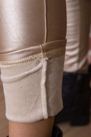 Лосины женские 164R218 цвет Золотистый 3