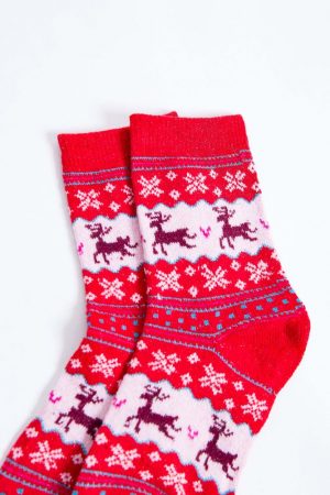 Носки женские 151R200 цвет Красный 2