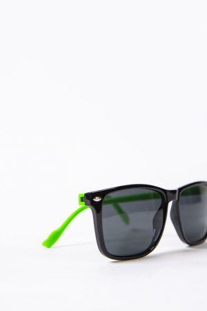 Очки дет.солнцез.154R2019-2 цвет Черно-салатовый 1