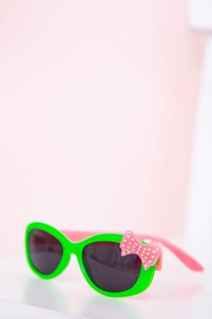 Очки дет.солнцез.154R6614 цвет Салатово-розовый 1