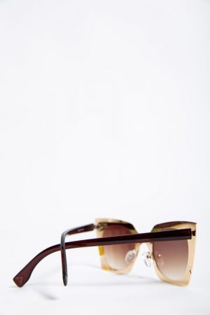 Очки жен. солнцез. 154R1908 цвет Коричневый-градиент 2