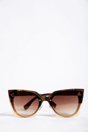 Очки жен. солнцез. 154R1908 цвет Коричневый-градиент
