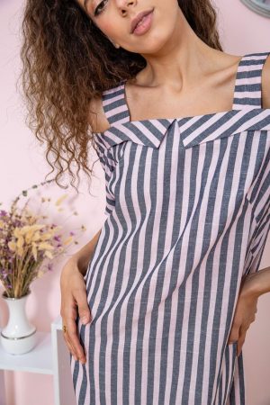 Платье 150R630 цвет Серо-розовый 4