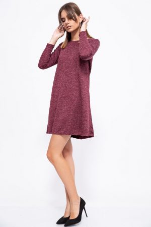 Платье 153R1089 цвет Бордовый 1