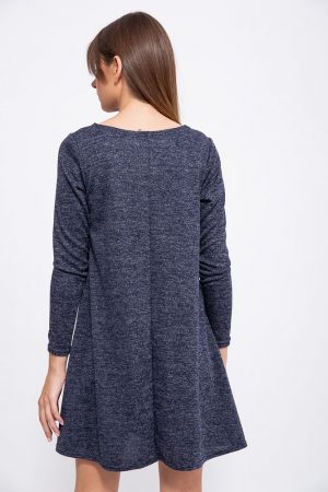 Платье 153R1089 цвет Темно-синий 2