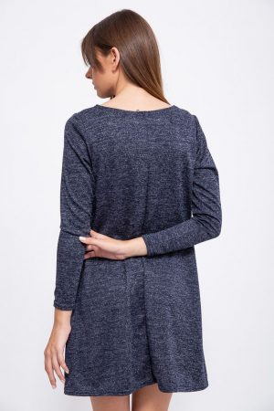 Платье 153R1089 цвет Темно-синий 3