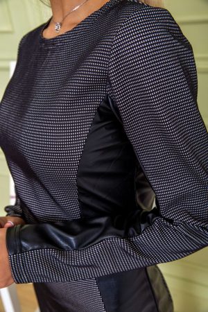 Платье 167R007-5 цвет Черный 4