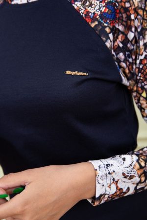 Платье 167R057 цвет Синий 5