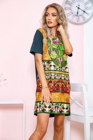 Платье 167R072 цвет Зеленый 2