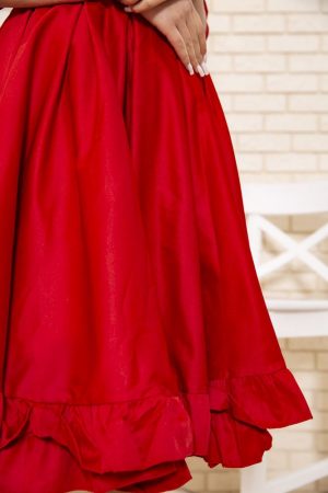 Платье 167R1624 цвет Красный 4