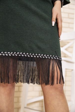 Платье 167R1628 цвет Зеленый 4