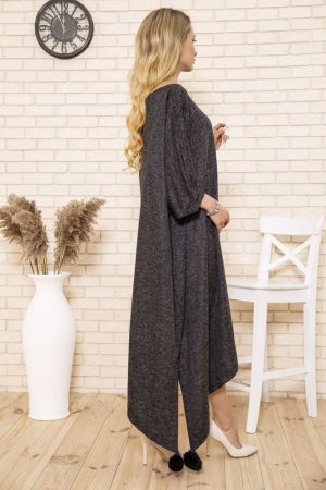 Платье 167R1679 цвет Темно-серый 3