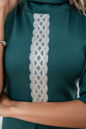 Платье 167R199 цвет Темно-зеленый 4