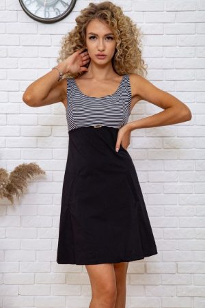 Платье 167R267 цвет Черный 3