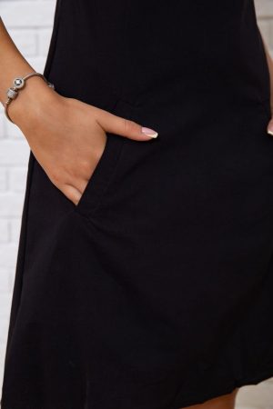 Платье 167R267 цвет Черный 4