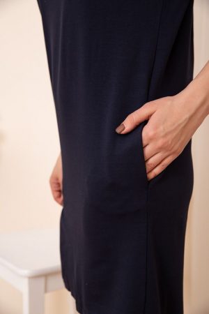 Платье 167R27-3 цвет Темно-синий 3