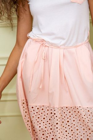 Платье 167R3-7 цвет Персиковый 3