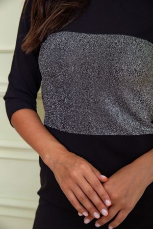 Платье 172R003-1 цвет Черный 4