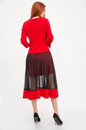 Платье женское 119R461 цвет Красный 2