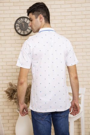 Поло мужское 119R002-2 цвет Белый 3