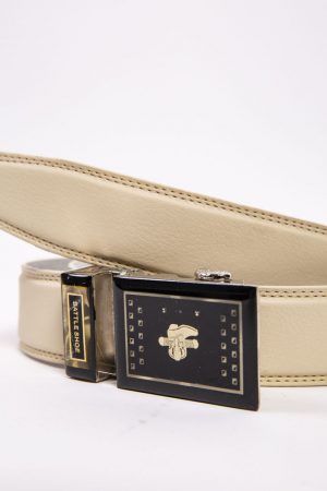 Ремень мужской 167R164 цвет Светло-бежевый 1