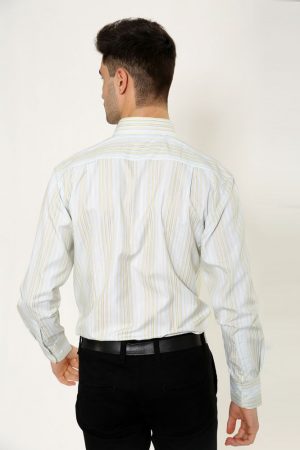 Рубашка 9021-23 цвет Салатово-голубой 4