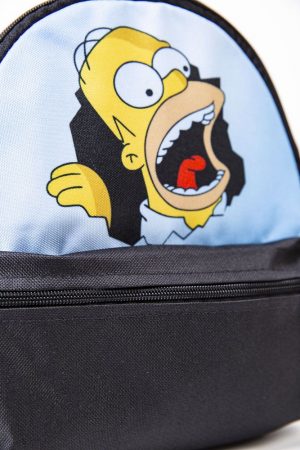 Рюкзак 154R003-37-3 цвет Черно-голубой 3