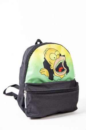 Рюкзак 154R003-37-3 цвет Черно-зеленый