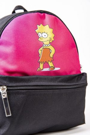 Рюкзак 154R003-37-4 цвет Черно-розовый 3