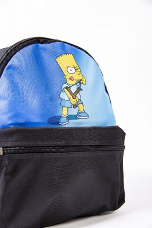 Рюкзак 154R003-37-5 цвет Черно-голубой 3