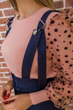 Сарафан 167R069-3 цвет Темно-синий 5