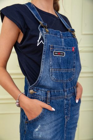 Сарафан женский 129R0333-1 цвет Синий 4