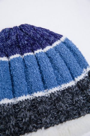 Шапка детская 167R7777 цвет Серо-синий 2