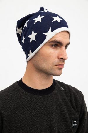 Шапка унисекс 126R015 цвет Синий 2