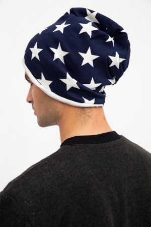 Шапка унисекс 126R015 цвет Синий 3