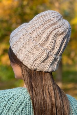 Шапка женская 187R001 цвет Светло-розовый 1