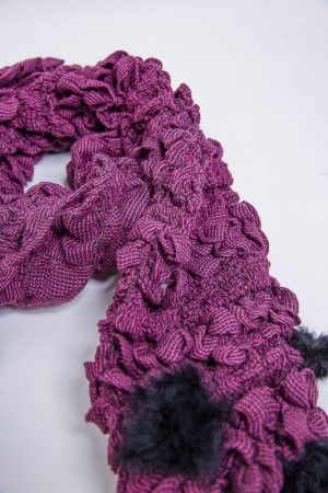 Шарф женский 154R1944 цвет Бордовый 2