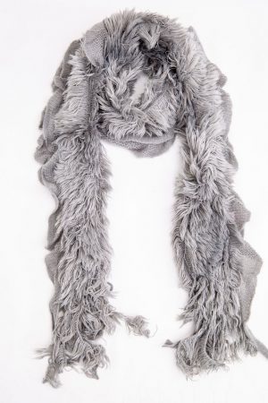 Шарф женский 154RR-33 цвет Светло-серый
